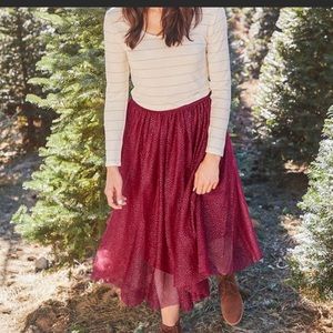 Matilda Jane Sparkle City Skirt Large